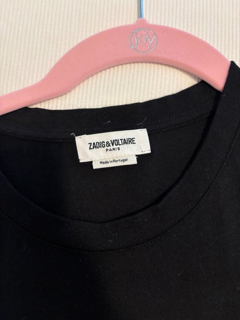 Zadig & Voltaire Woop ZV Strass T-Shirt Black - Picture 4 of 6